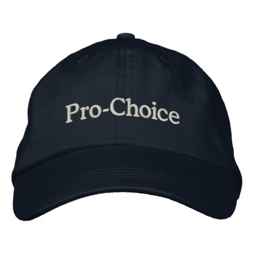 Pro_Choice Embroidered Baseball Cap