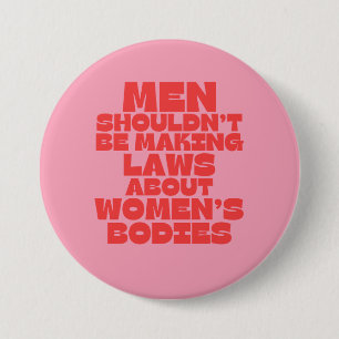 "Pro-choice" feminist Button