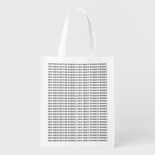Pro Choice _ Feminist Foldable Grocery Bag