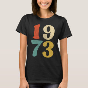 Pro Choice Feminist Women's Rights Pro Roe 1973 T-Shirt