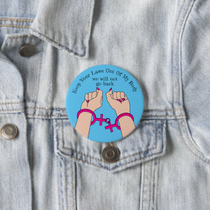 Pro Choice Get Out the Vote Autonomy Light Skin Button