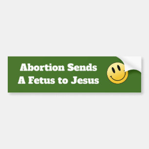 Pro Choice Life Abortion Anti fascist Jesus bumper Bumper Sticker