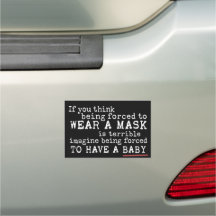 Custom Magnetic Bumper Stickers Rectangle