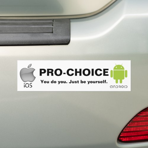 Pro_choice OS Bumper Sticker