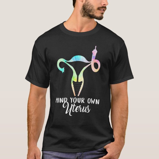 Pro Choice Peace Love Pro Roe 1973 Feminist Girl P T-Shirt (Front)