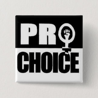Pro-choice Pinback Button