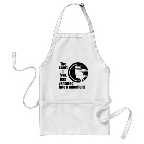 Pro Choice Ruth Bader Ginsburg Supreme Court Quote Adult Apron