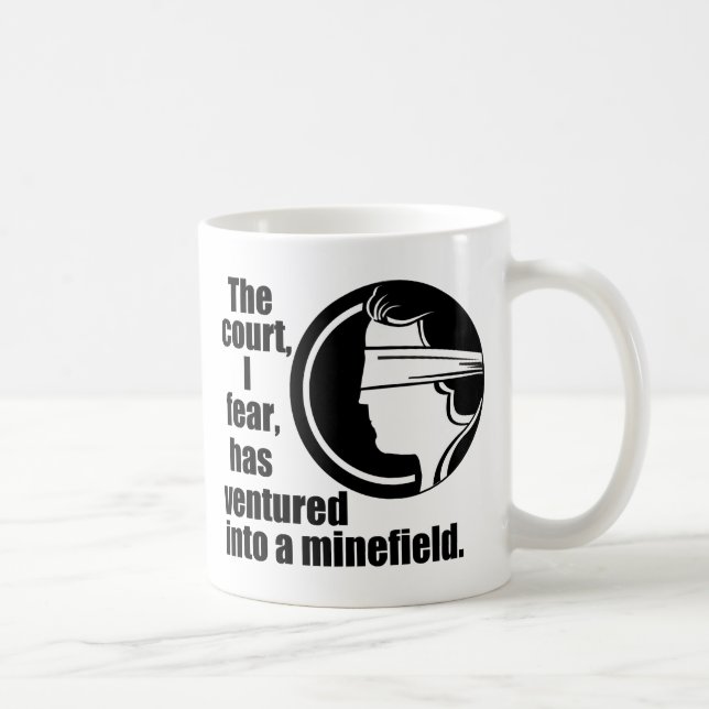 Pro Choice Ruth Bader Ginsburg Supreme Court Quote Coffee Mug (Right)