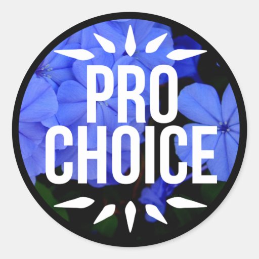 Pro Choice Stickers Round Stickers | Zazzle