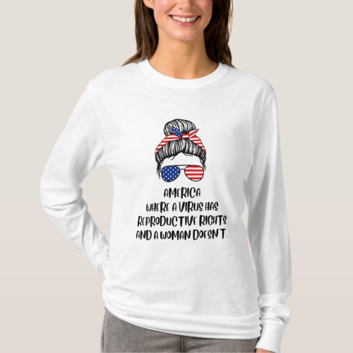 Pro Choice Support Roe v Wade Feminist Protest Abo T_Shirt