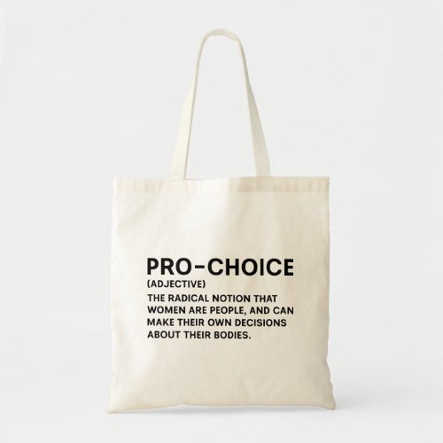 Pro_Choice Tote Bag