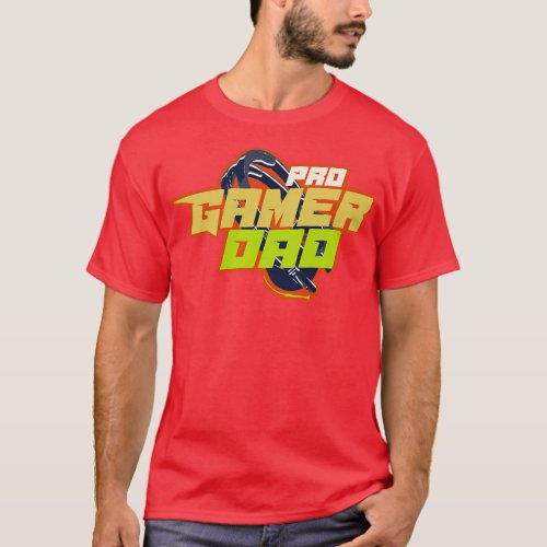 Pro Dad funny badge headset T_Shirt