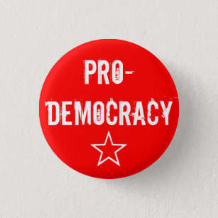 "Pro-Democracy" Button