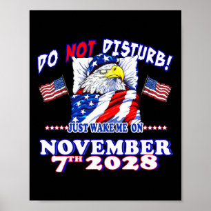Pro Democracy Fourth July 4th Sarcastic Election E Poster