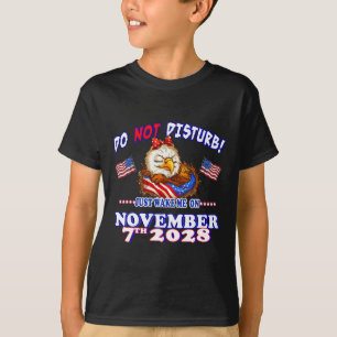 Pro Democracy Fourth July 4th Sarcastic Election E T-Shirt