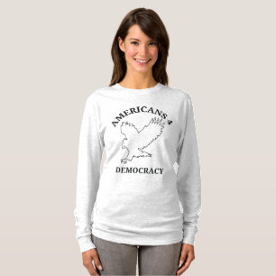 Pro Democracy Political  T-Shirt