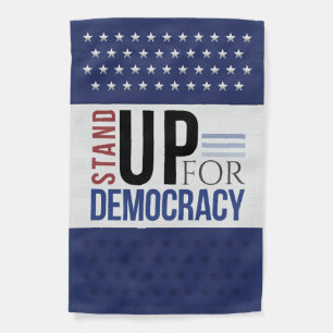 Pro-Democracy Stars Garden Flag
