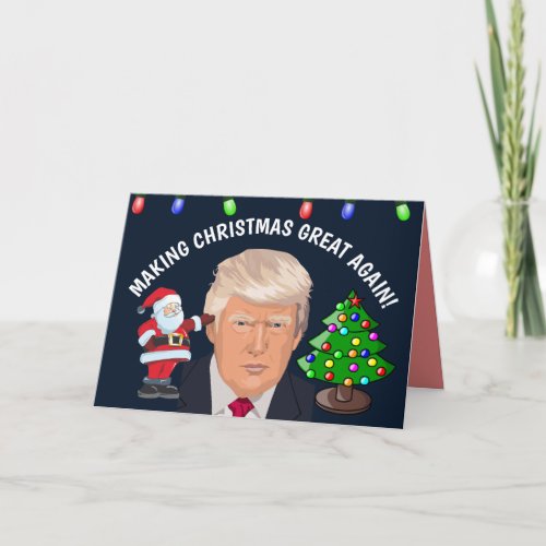 PRO Donald Trump Christmas MAGA cards