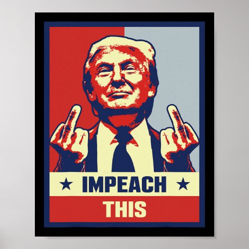 Pro Donald Trump Gifts Republican Conservative Imp Poster