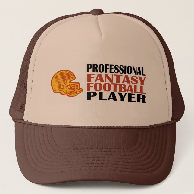 Pro Fantasy Football Player Trucker Hat (Front)