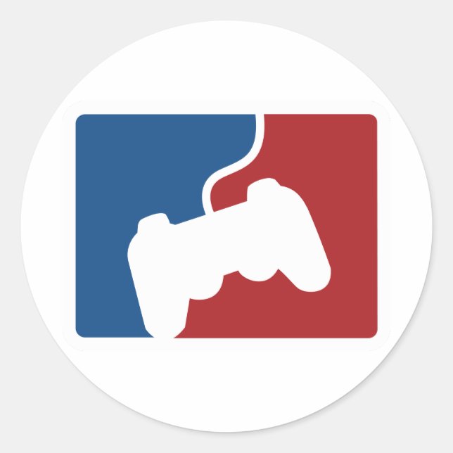 Pro Gamer Classic Round Sticker (Front)