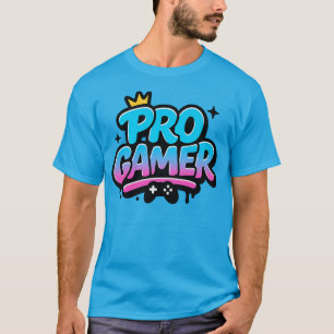 PRO GAMER Graffiti Logo T-Shirt