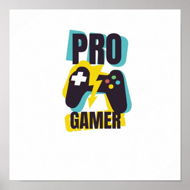 Pro gamer poster (Front)