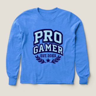 PRO GAMER — Varsity Chenille Patch Tri-Blend Shirts
