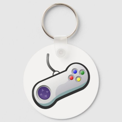 Pro Gamer Video Game Controller Keychain