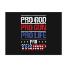 Pro God Pro Gun Pro Life Pro Trump Election