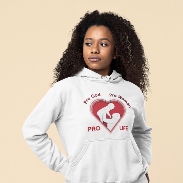 Pro God Pro Woman Pro Life – Value Life Design T-Shirt (Creator Uploaded)