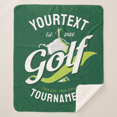 Pro Golfer NAME Golf Trophy Tournament Golfing