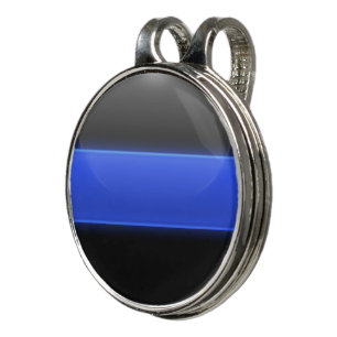 Pro Golfer Thin Blue Line Golf Hat Clip
