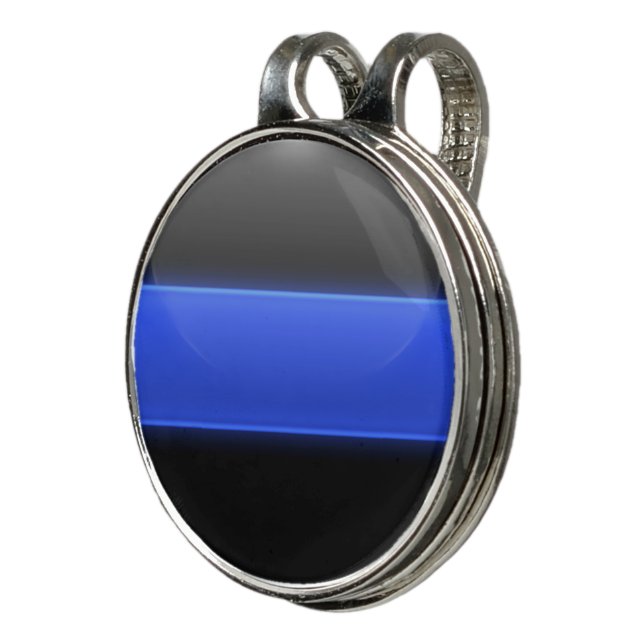 Pro Golfer Thin Blue Line Golf Hat Clip (3/4)