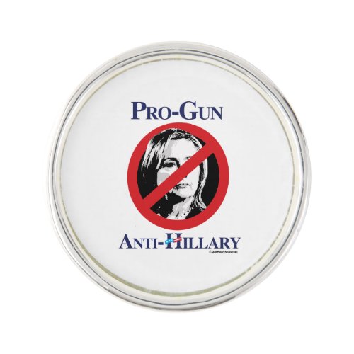 Pro_Gun Anti_Hillary Pin
