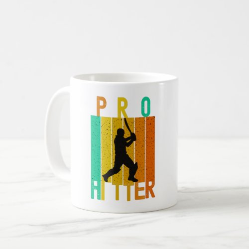 PRO HITTER BATSMAN CRICKET PLAYER_ CRICKET LOVER COFFEE MUG