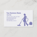 Pro House Cleaning Service Business Card at Zazzle