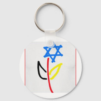 Pro Israel Keychain