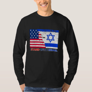 Pro Israel Supporter I Stand With Israel Patriotic T-Shirt
