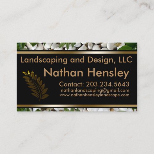 Pro Landscapes Design Business Card