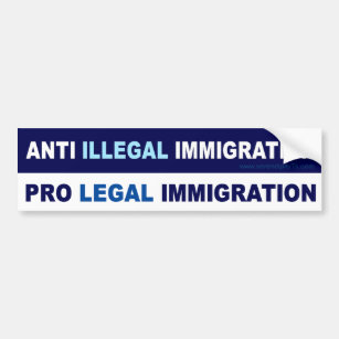 Pro LEGAL Immigration Bumper Sticker