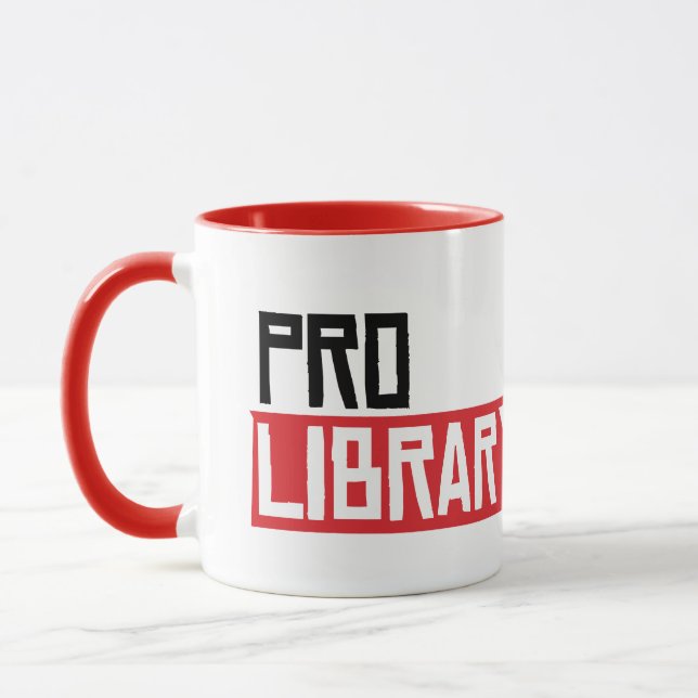 PRO LIBRARY MUG (Left)