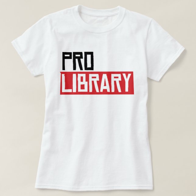 PRO LIBRARY T-Shirt (Design Front)