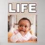 PRO-LIFE AFRICAN AMERICAN BLACK BABY GIRL POSTER