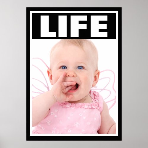 PRO_LIFE BABY GIRL PINK INFANT LIFE POSTER