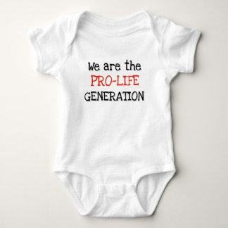 Pro-Life Baby t-shirt Baby Bodysuit