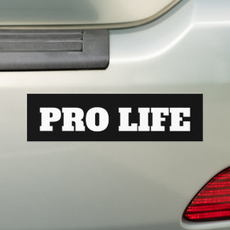 PRO LIFE BUMPER STICKER