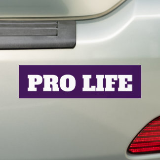 PRO LIFE BUMPER STICKER