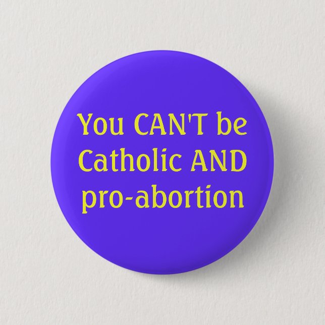 pro-life button (Front)