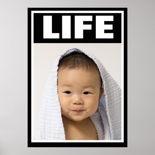 PRO_LIFE HAPPY ASIAN BABY INFANT LIFE POSTER